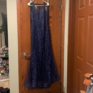 Dark blue prom/formal dress
